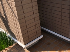 横浜市栄区S様邸水切り塗装施工後画像