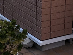 横浜市栄区S様邸水切り塗装前