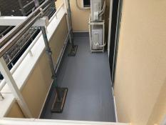 横浜市栄区S様邸ベランダFRP防水塗装施工後