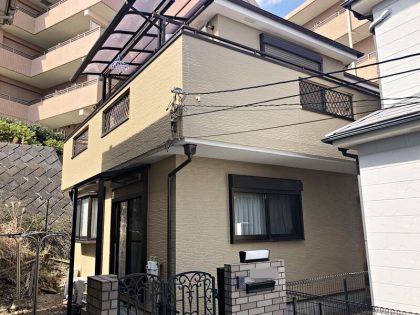 横浜市港南区Ｔ様邸 ダイヤモンドコート外壁塗装