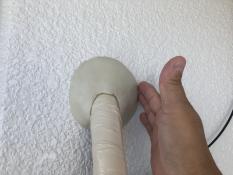 横浜市栄区N様邸外壁塗り替え後サービス作業