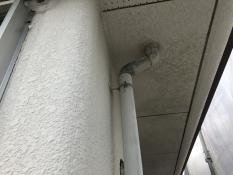 横浜市栄区N様邸雨樋塗装施工前
