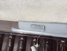 横浜市戸塚区H様邸屋根雨押え錆止め塗装