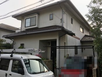 横浜市戸塚区H様邸外壁塗装前