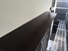 横浜市戸塚区H様邸霧除け庇塗替え後