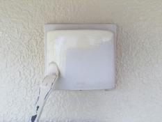 横浜市戸塚区H様邸換気フード塗装上塗り１回目