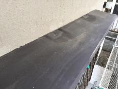 横浜市戸塚区H様邸霧除け庇塗装前