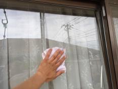 横浜市戸塚区H様邸外壁塗装後清掃作業