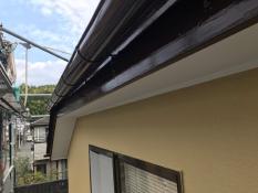 横浜市都筑区S様邸破風塗装後