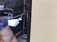 横浜市都筑区S様邸竪樋上塗り２回目