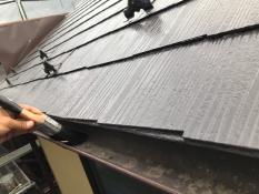 横浜市都筑区S様邸軒樋清掃　