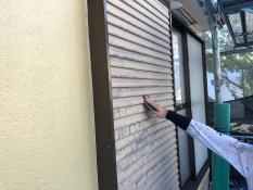 横浜市都筑区S様邸戸袋ケレン