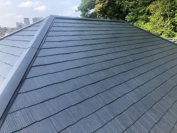 横浜市南区M様邸屋根・棟板金施工後