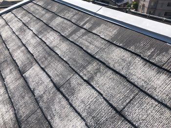 横浜市南区M様邸屋根・棟板金施工前