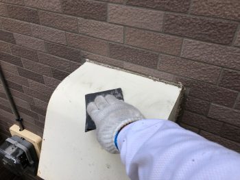 横浜市南区M様邸換気フードケレン