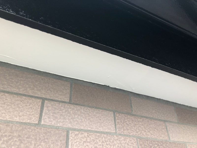 横浜市南区M様邸軒天塗装後