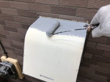 横浜市南区M様邸換気フード錆止め