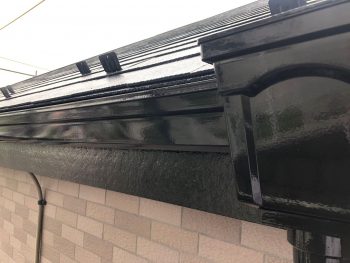 横浜市南区M様邸軒樋施工後