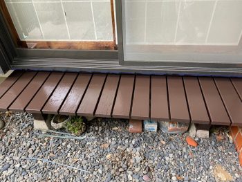 横浜市港南区I様邸濡縁塗装