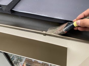 横浜市港南区I様邸軒樋掃除