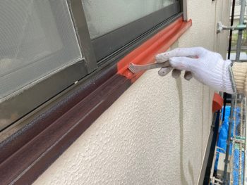 横浜市港南区I様邸水切り錆止め