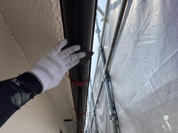 横浜市港南区I様邸軒樋ケレン