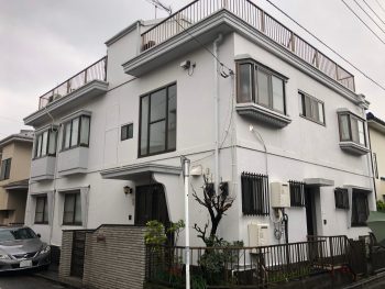横浜市南区M様邸外壁塗り替え前