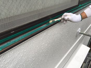 横浜市南区M様邸外壁塗装前シーリング打ち替え作業