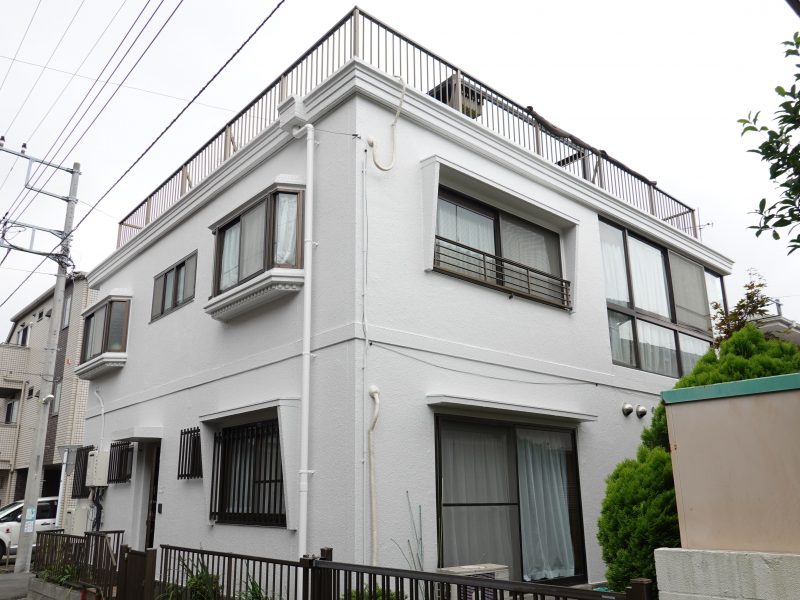 横浜市南区M様邸外壁塗り替え後