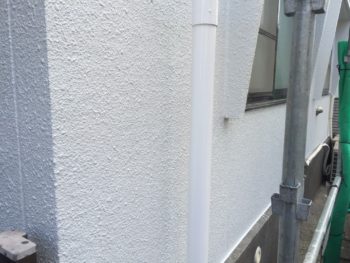 横浜市南区M様邸雨樋塗装施工後
