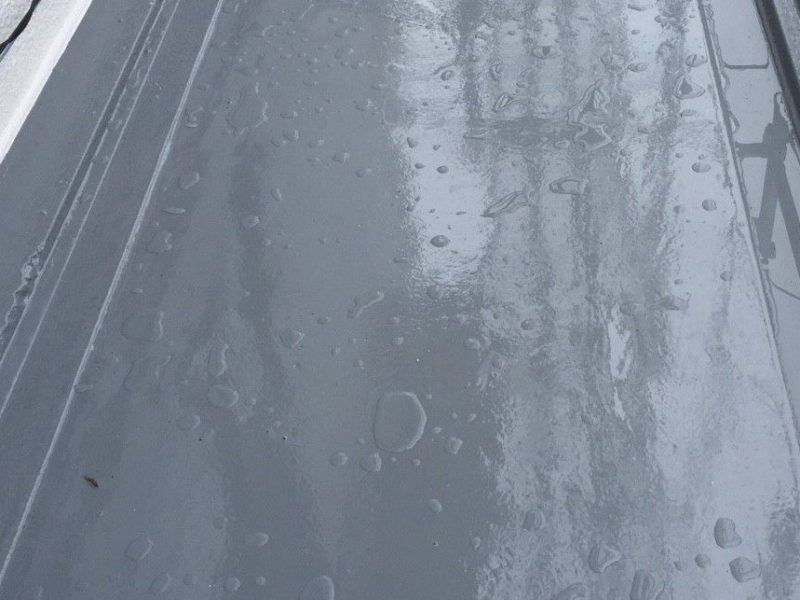 横浜市南区M様邸FRP防水保護塗装施工後