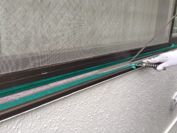 横浜市南区M様邸外壁塗装前シーリング打ち替え作業