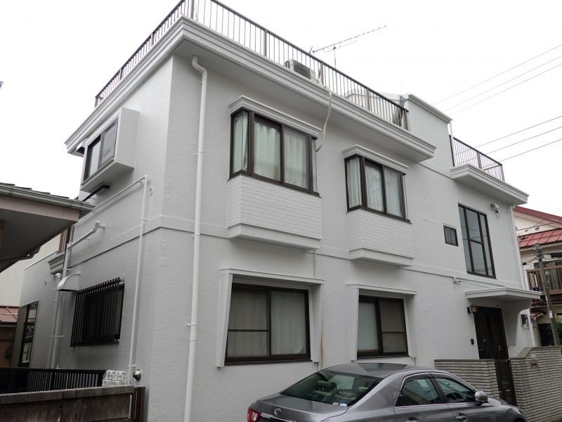 横浜市南区M様邸外壁塗り替え後