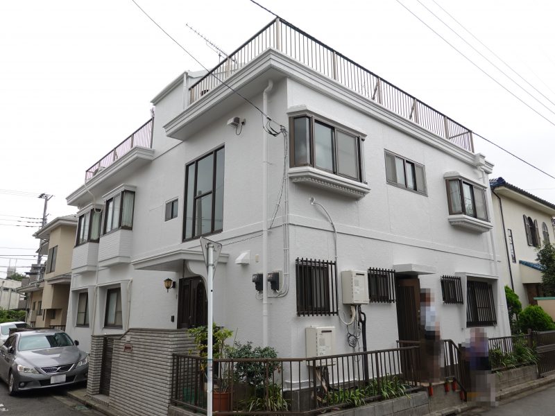 横浜市南区M様邸外壁塗り替え後
