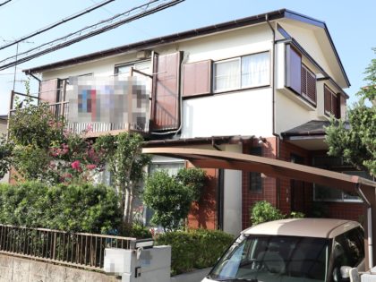 横浜市栄区 F 様邸 超低汚染リファインSi-IR外壁塗装