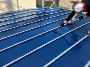 横浜市港南区S様邸サーモアイSi屋根塗装施工事例画像