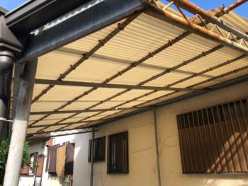 横浜市港南区S様邸外壁塗装施工前