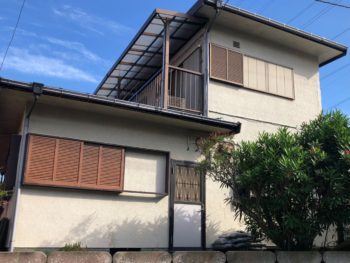 横浜市港南区S様邸外壁塗装施工前