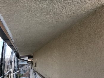 横浜市港南区S様邸軒天塗り替え前