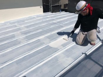 横浜市港南区S様邸サーモアイSi屋根塗装施工事例画像