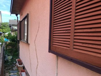 横浜市港南区S様邸外壁塗装施工前