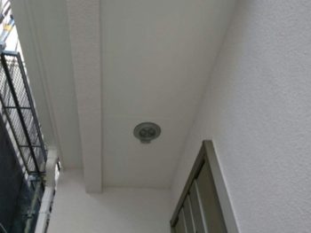 横浜市戸塚区K様邸軒天塗装後