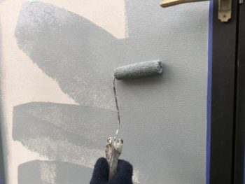 横浜市港南区S様邸勝手口扉塗装施工事例画像