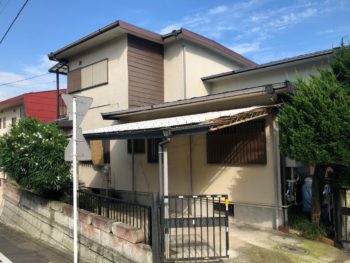 横浜市港南区S様邸外壁塗装施工前