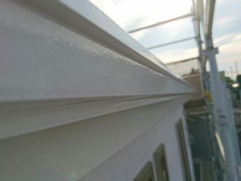 横浜市戸塚区K様邸雨樋塗り替え施工事例画像