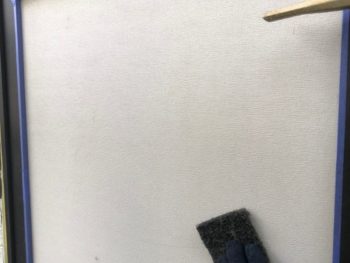 横浜市港南区S様邸勝手口扉塗装施工事例画像