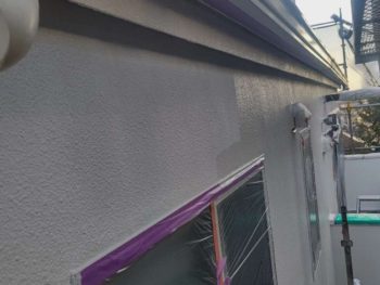 横浜市保土ヶ谷区A様邸外壁塗装上塗り1回目