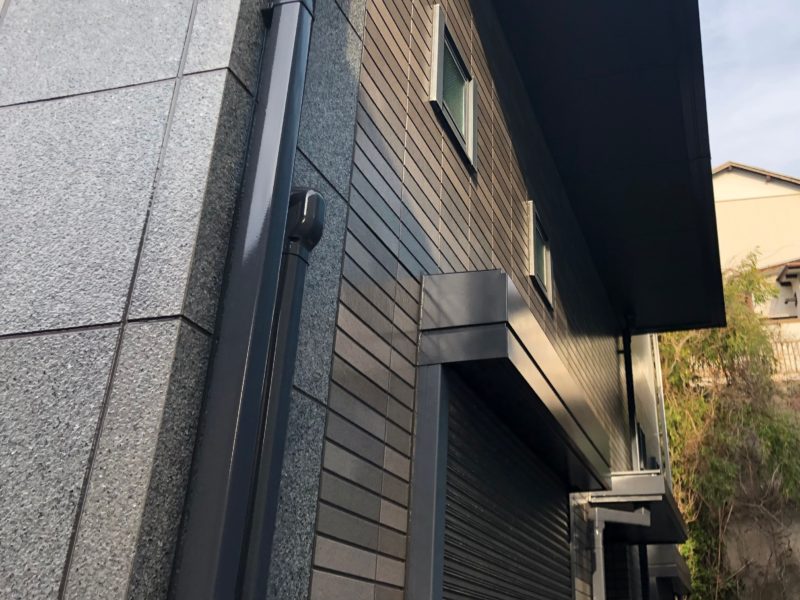 横浜市金沢区H様邸UVプロテクト４Fクリヤー外壁塗装施工後画像
