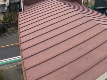 横浜市西区K様邸屋根塗装施工前画像