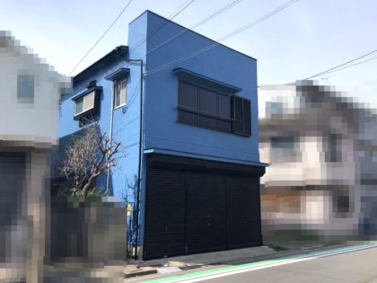 横浜市西区 K 様邸 ファインシリコンフレッシュ外壁塗装